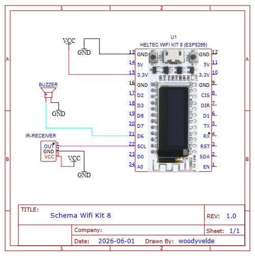 Schema van de Wifi Kit 8